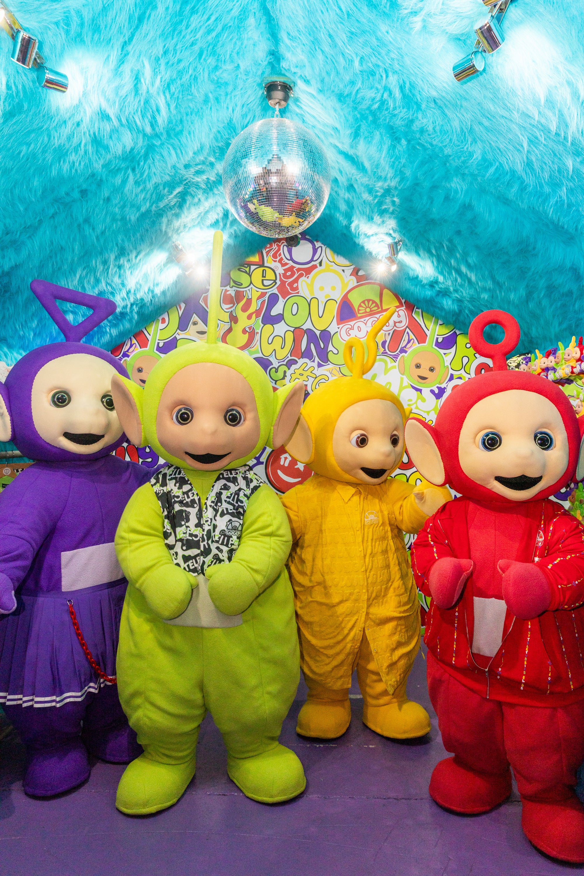We organised the Teletubbies X Ellesse brand collaboration